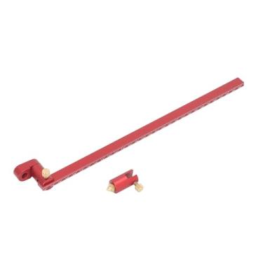 Imagem de Régua Circular para Carpintaria de 300 Mm, Ferramenta de Escrita Em Liga de Alumínio Com Botão de Latão Resistente, para Desenho de Linhas e Círculos, Adequada para Vários