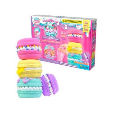 Imagem de Kit Massinha Slimy Macaron Sugary Crush Candide 