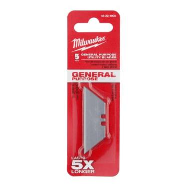 Imagem de Lamina para estilete trapezoidal com 5 48-22-1905 milwaukee