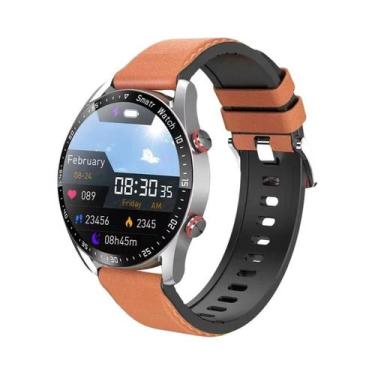 Imagem de Smartwatch Unissex 1.41 Amoled NFC GPS Monitor De Frequência Cardíaca 