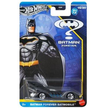 Imagem de Carro HOT Wheels Silver Series DC Batman Forever Batmobile 16/20 Matte