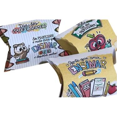 Imagem de 20 Caixinha Lembrancinha Dia Dos Professores Porta Bombom