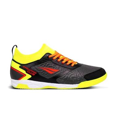 Imagem de Chuteira Futsal Penalty Evolution Club Locker Y-1 - Preto-amarelo 40