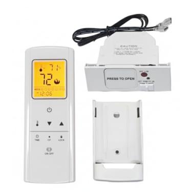 Imagem de The-new-style Kit de controle remoto de lareira a gás, conjunto de controle remoto termostático liga/desliga para sistema de válvula de milivolt, compatível com ambiente, majestic, Skytech, lareira