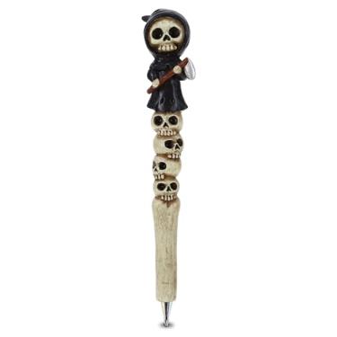 Imagem de Planet Pens Caneta Skull Monster Novelty - Divertida e Única para Crianças e Adultos Material de Escritório Caneta Esferográfica de Crânio, Monstro de Crânio, Instrumento Legal para Artigos de Papelaria, Escola e Escritório Acessórios de Decoração de Mesa