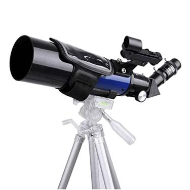 Imagem de Telescópios, telescópio para adultos, telescópio iniciante com abertura de 70 mm para crianças, óptico totalmente revestido, telescópio refrator de astronomia com tripé