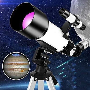 Imagem de Telescópio de viagem portátil profissional para iniciantes com tripé e ocular, telescópio refrator com bolsa de transporte para iniciantes/5