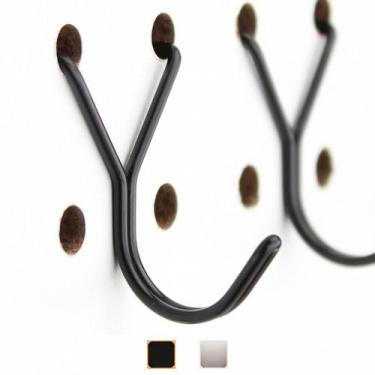 Imagem de Ganchos Pegboard Right Arrange Steel, pacote com 100 ganchos em J de 2