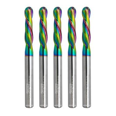 Imagem de Fresadora de topo de metal duro WEXWE Tools Ball Nose 2 Flute Router B