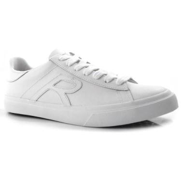 Imagem de Tênis Masculino de Couro Reserva R755220001, Branco, 41