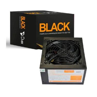 Imagem de Fonte de Alimentação Duex DX 600 FSE 600W Com Cabo