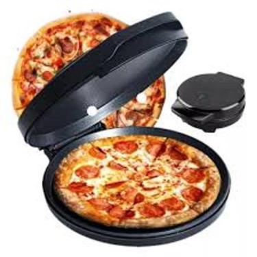 Imagem de Super Forno Elétrico Grill 110V Preto Assar Pizza Tapioca