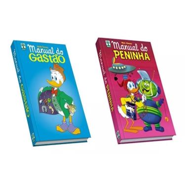 Imagem de Kit Manual do Gastão &amp; Manual do Peninha Walt Disney Edição de Colecionador Editora Abril Capa Dura