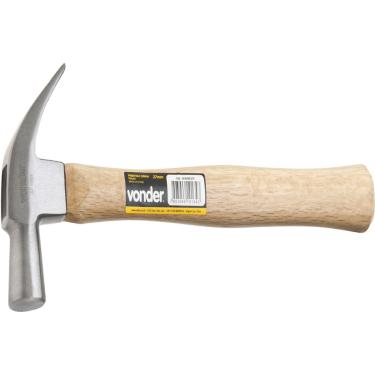 Imagem de Martelo unha 20mm aço forjado cabo madeira - Vonder