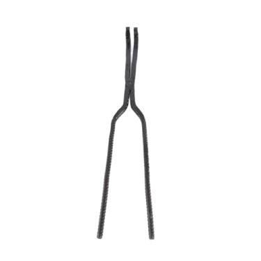 Imagem de Pinça de cadinho braçadeira grafite forno de derretimento ferramenta aço