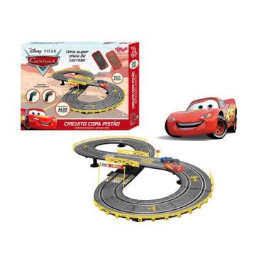 Imagem de Pista de Corrida Autorama de Brinquedo Com Carrinhos de Controle Remot