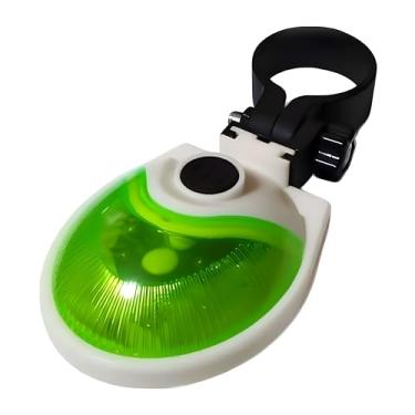 Imagem de Sinalizador Para Bicicleta Lanterna Traseira, Iluminação, Pisca Pisca, Alerta e Visualização de Segurança, Luz de Bike, Bicicleta e Triciclo - Verde