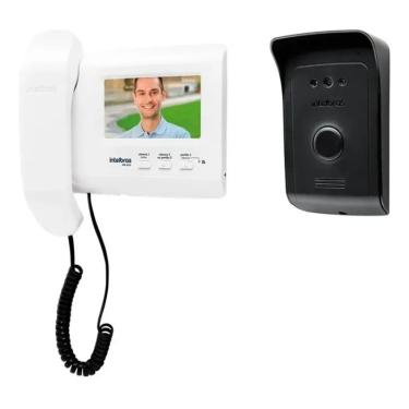 Imagem de Vídeo Porteiro Interfone Eletrônico Com Câmera Tela 4,3 Intelbras Ivr1010