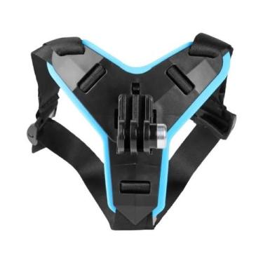 Imagem de Suporte De Queixo Para Capacete De Moto Com Clipe Para Celular iPhone 