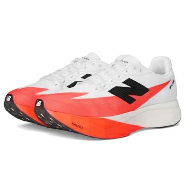 Imagem de New Balance Fuelcell Supercomp Elite V5 masculino, Urgent vermelho/branco/preto, 11 Wide