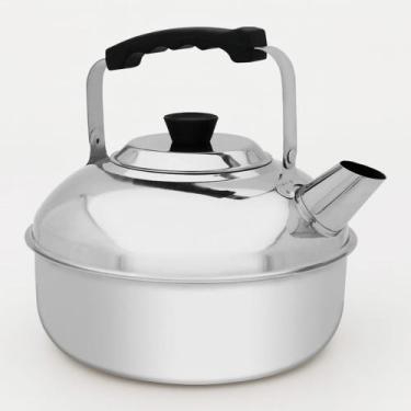 Imagem de Chaleira Clássica Inox 2,5 Litros Ravinox