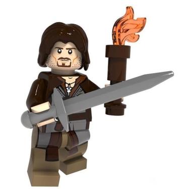 Imagem de Minifigures Aragorn Filme Senhor Dos Anéis Blocos De Montar