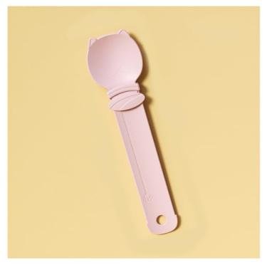 Imagem de Bear Head Alimentador de apertar para gatos portátil para pendurar alimentos para animais de estimação, fácil de usar, limpar, ótimo custo-benefício, pacote com 1