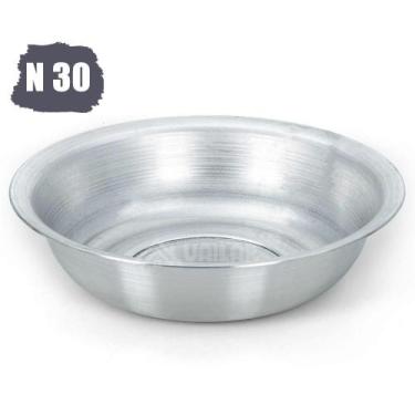 Imagem de Bacia Multiuso Media 30 Cm Cuba Aluminio Reforcado Pro com orla - ASC