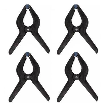 Imagem de Grampos Multiuso Prendedor de Nylon 6 Pol 150MM 4 Peças Brasfort