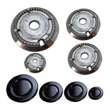 Imagem de Kit Espalhador + Queimador Fogão Continental Bosch Style 4b - Jangada