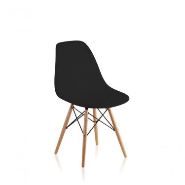 Imagem de Cadeira De Design Charles Eames Preto