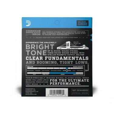 Imagem de Encordoamento Baixo 4 Cordas .045-.100 Xl Nickel Exl170 D Addario