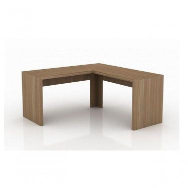 Imagem de Mesa Angular Para Escritório Home Office Me4116 Mdp Amendoa
