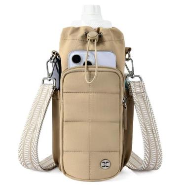 Imagem de Suporte para garrafa de água Telena Crossbody 1.2L Khaki Nylon
