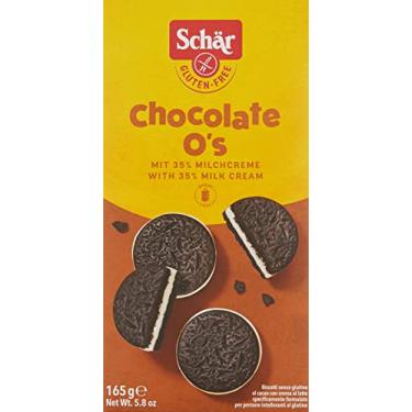Imagem de CHOCOLATE O'S 165G- BISCOITO DE CHOCOLATE RECHEADO COM CREME DE LEITE S/ GLÚTEN
