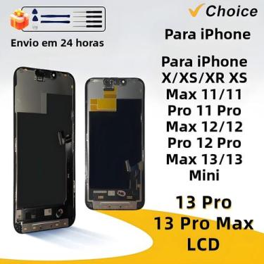 Imagem de Peça De Substituição Para Montagem De Tela Touch OLED LCD Do iPhone X-