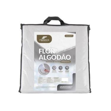 Imagem de Protetor Colchão Flor De Algodão Impermeavel Solteiro - Fibrasca