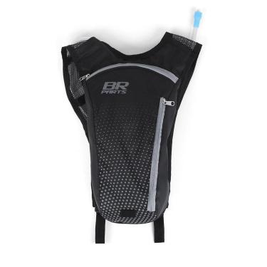 Imagem de Mochila De Hidratacao Br Parts Circle 2,0 L. - Preto/Cinza-Unissex