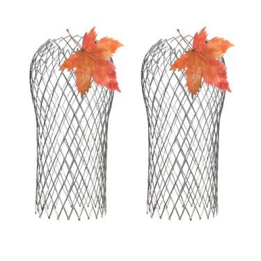 Imagem de Pacote com 2 protetores de calha de alumínio ajustáveis de 8,5 cm – Filtro de filtro de folha expansível, protetor de calha resistente para evitar folhas, detritos e entupimentos, capas de calha de