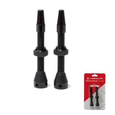 Imagem de Válvula Bico Tubeless Absolute 48mm High Flow Furo Lateral