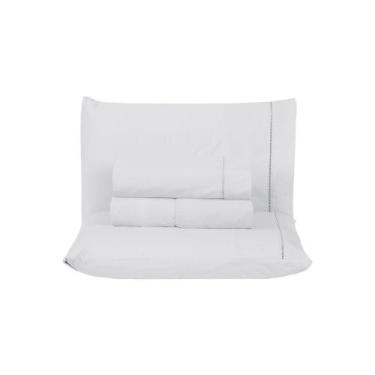 Imagem de Jogo De Cama Premier Casal 04 Peças Hipercal 200 Fios 80% Algodão, 20%