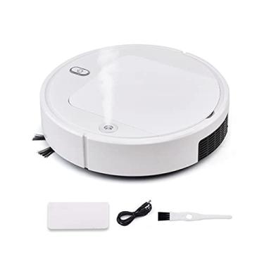 Imagem de GAORUIFENG Limpador de chão robô inteligente automático recarregável, esfregão seco e molhado, aspirador de pó com sucção, limpeza doméstica (cor: -1)