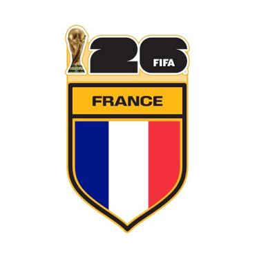 Imagem de HONAV Ímã da bandeira da França da Copa do Mundo da FIFA - Ímã oficialmente licenciado da Copa do Mundo da FIFA - Design vibrante de torneio - Fixação forte durável - Perfeito para geladeiras
