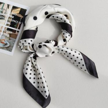 Imagem de Xales elegantes de pashmina de seda vintage – Versáteis, elegantes xales quadrados pashmina, lenço de cabeça, pescoço, moda 37