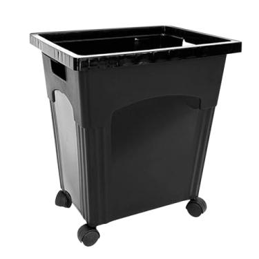 Imagem de Kuntesetty Balde de flores, vaso com rodas, suporte rústico moderno, cesta para vaso de plantas de decoração para casa, lareira, casamento, pátio, lojas, Grande