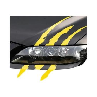 Imagem de Adesivo Refletivo De Garra De Monstro Para Carro, Decalque De Faixa De