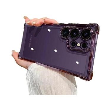 Imagem de Capa Híbrida De Acrílico Transparente Luxuosa E À Prova De Choque Para