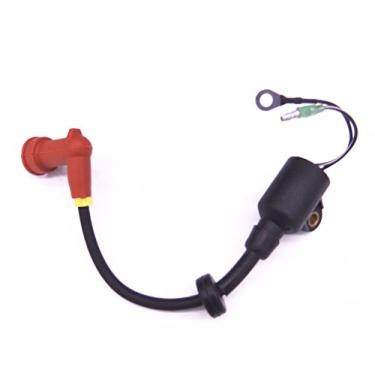 Imagem de Motor de barco 63V-85570-00 63V-85570-01 63V-85570-02 T15-04001100 Bobina de ignição para Yamaha Parsun HDX Makara 9.9HP 15HP 2-Stroke EL ES ML MS X ML MX 1996-2009 motor externo