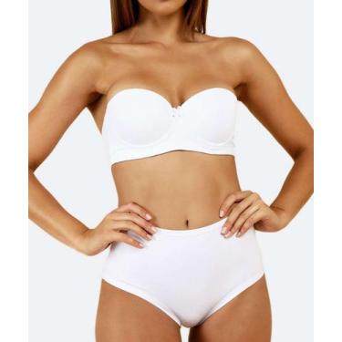 Imagem de Sutiã Multifuncional Top Corpete Marisa-08084, Branco, 48