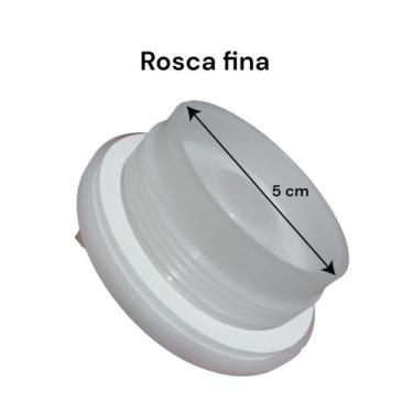 Imagem de Tampa Para Bombona Plástica De 200 Litros - Reuso - DM Tambores, Rosca